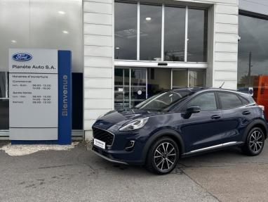 Voir le détail de l'offre de cette FORD Puma 1.0 EcoBoost 125ch mHEV Titanium Business 7cv de 2020 en vente à partir de 217.46 €  / mois