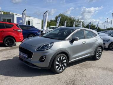 Voir le détail de l'offre de cette FORD Puma 1.0 Flexifuel 125ch S&S mHEV Titanium Business de 2024 en vente à partir de 219.98 €  / mois