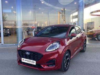 Voir le détail de l'offre de cette FORD Puma 1.0 EcoBoost Hybrid 125ch ST Line X S&S de 2024 en vente à partir de 27 999 € 