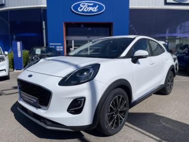 Voir le détail de l'offre de cette FORD Puma 1.0 EcoBoost 125ch S&S mHEV Titanium Powershift de 2022 en vente à partir de 207.13 €  / mois