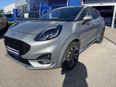 Voir le détail de l'offre de cette FORD Puma 1.0 Flexifuel 125ch S&S mHEV ST-Line de 2023 en vente à partir de 229.71 € / mois
