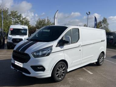Voir le détail de l'offre de cette FORD Transit Custom Fg 290 L2H1 2.0 EcoBlue 185 Sport de 2021 en vente à partir de 474.74 €  / mois