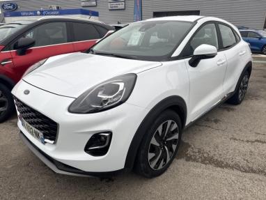 Voir le détail de l'offre de cette FORD Puma 1.0 Flexifuel 125 ch S&S mHEV Titanium de 2023 en vente à partir de 16 299 € 